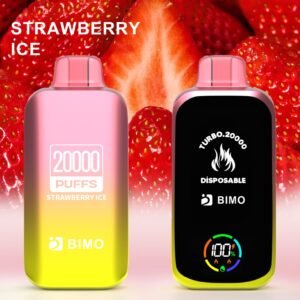 BIMO TURBO STRAWBERRY ICE 20K PUFFS