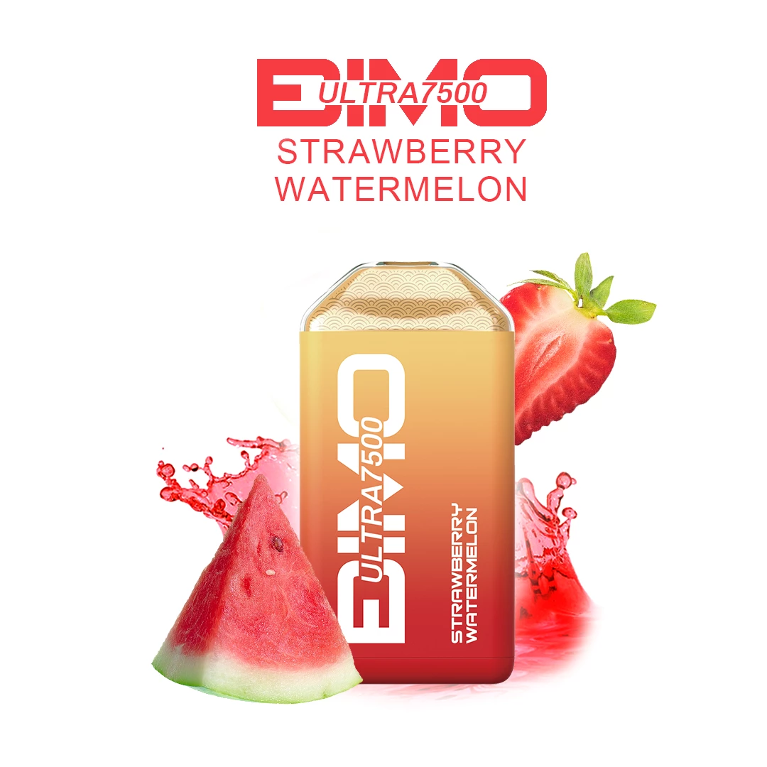 BIMO Ultra 7500 Puffs – Strawberry Watermelon