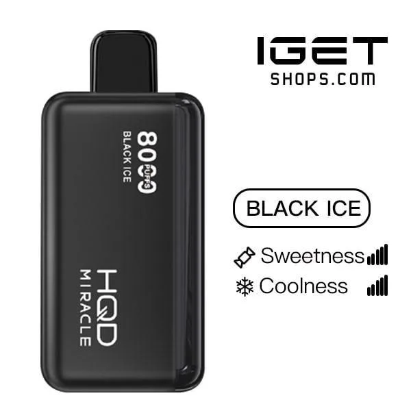 HQD Miracle 8000 – Black Ice