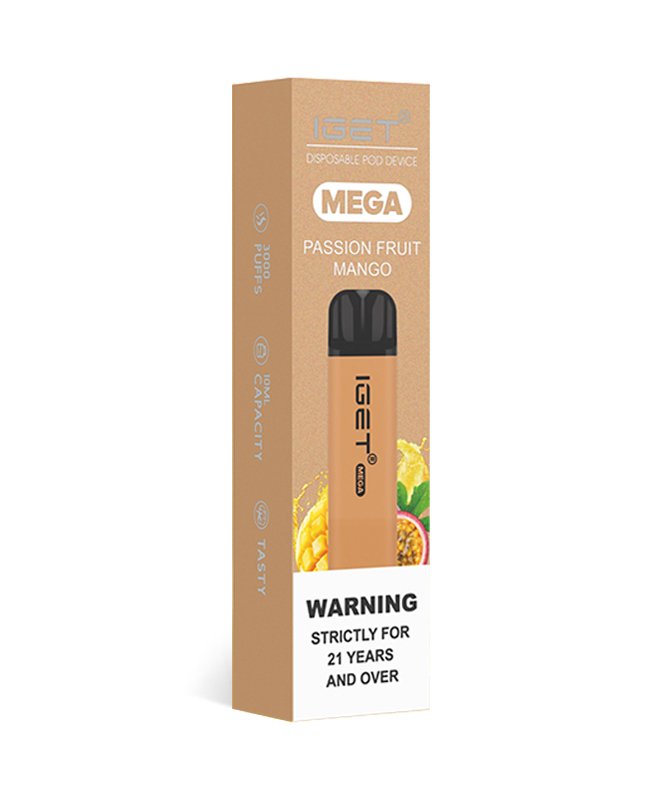 Passion Fruit Mango IGET MEGA - Image 2