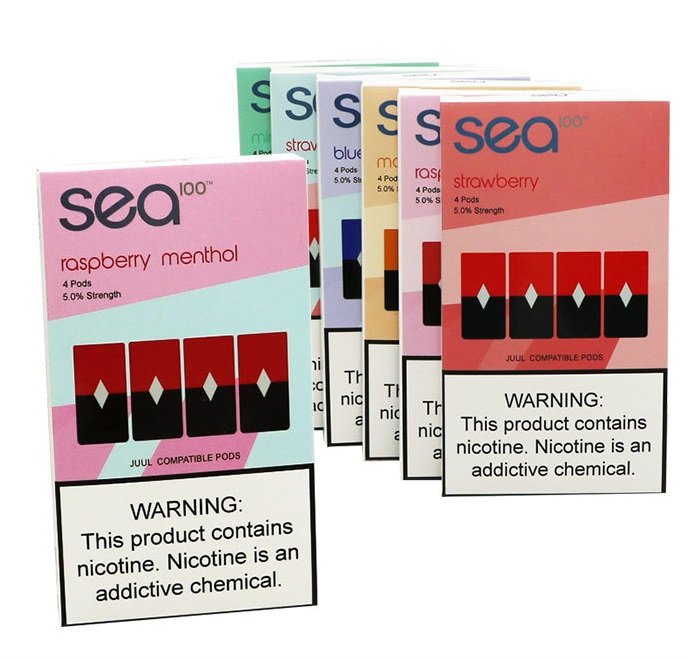 Sea100 Pods Juul Compatible