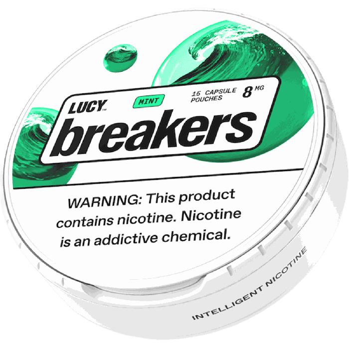 Lucy Breakers Nicotine Pouches Mint - 5 Pack - Image 3