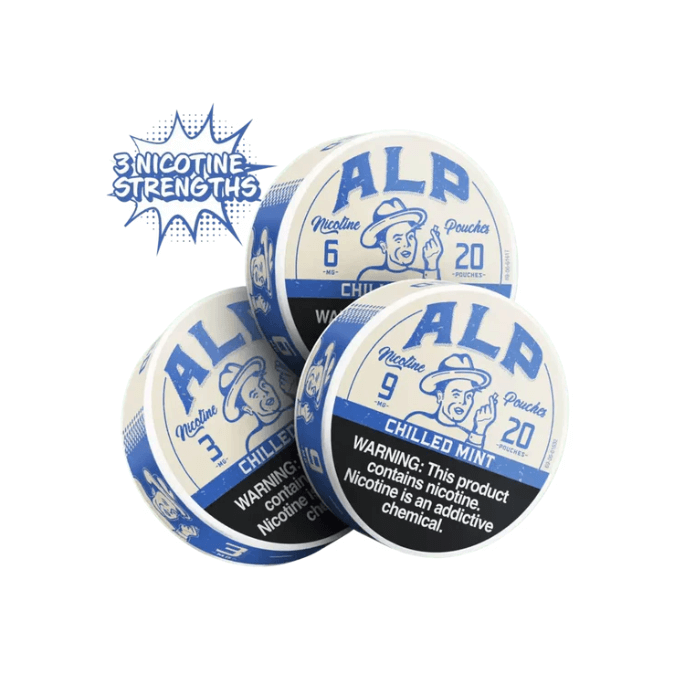 ALP Chilled Mint 9mg Nicotine Pouches - Image 3