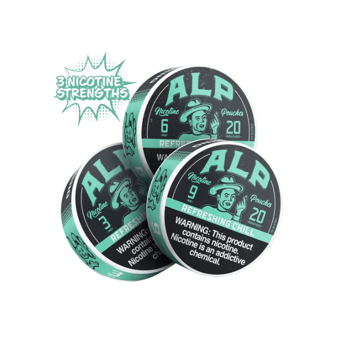 ALP Refreshing Chill 6mg Nicotine Pouches - Image 3