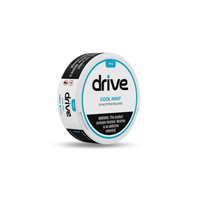 Drive Nicotine Pouches – Cool Mint – 5 Can - Image 2