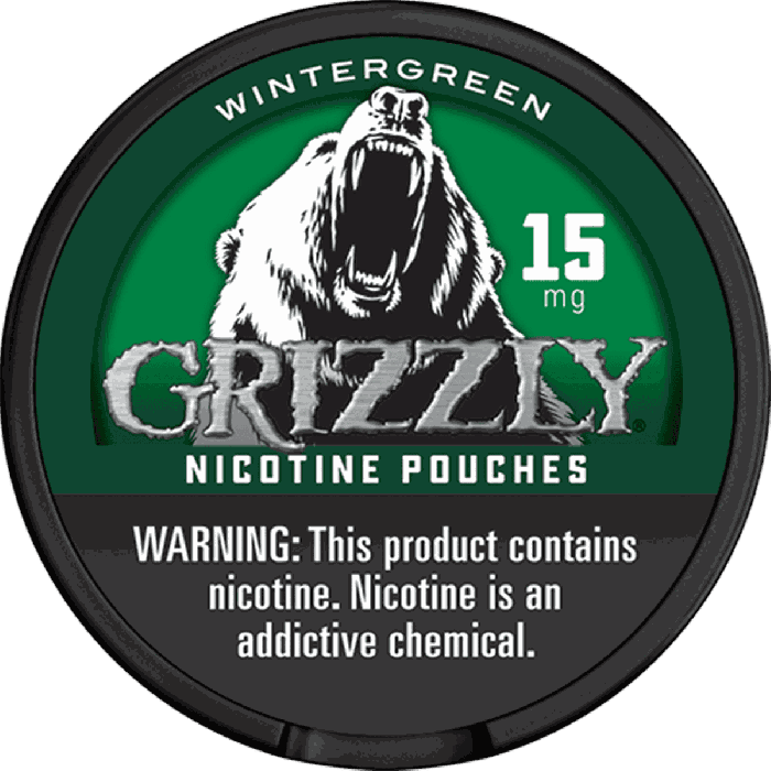 Grizzly Nicotine Pouches - Wintergreen - Image 5
