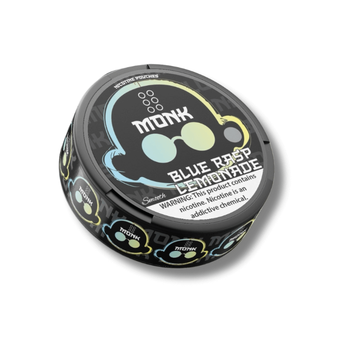 Monk Blue Raspberry Lemonade 20mg Nicotine Pouches