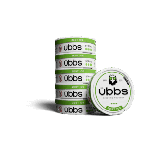 Übbs Zest Ice Nicotine Pouches Roll of 5 cans
