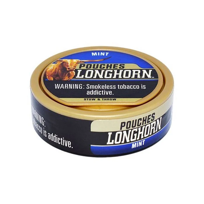 LONGHORN MINT .82OZ ORIGINAL POUCHES