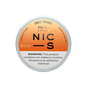 NIC-S Sweet Orange 9mg Nicotine Pouches