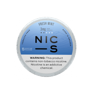 NIC-S FRESH MINT 3MG NICOTINE POUCHES