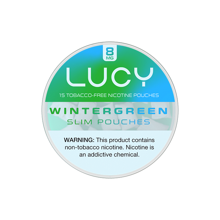 LUCY WINTERGREEN 8MG SLIM NICOTINE POUCHES