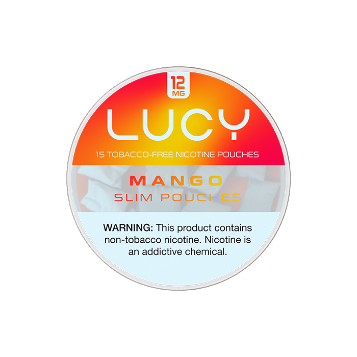 LUCY MANGO 12MG SLIM NICOTINE POUCHES